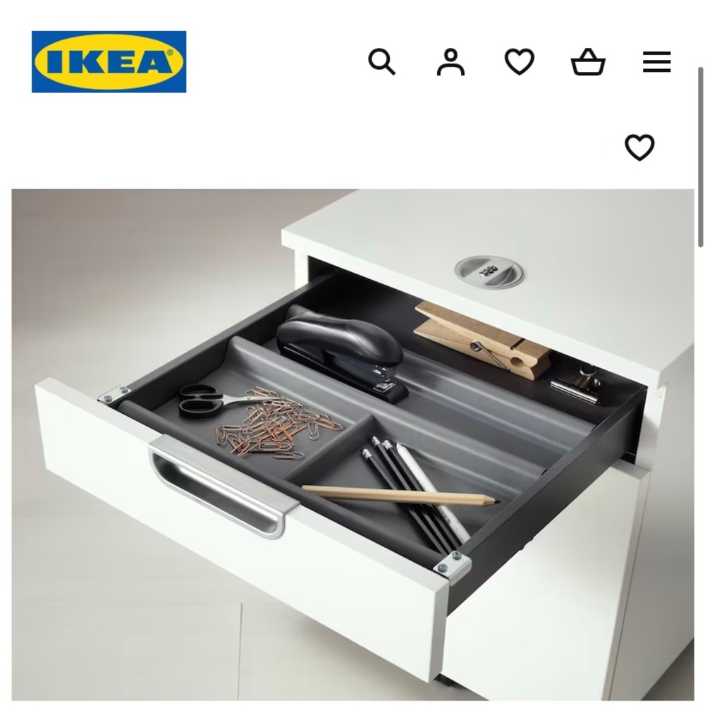 IKEA /SUMMERA/  Drawer insert with 6 compartments ✨ Host Pick ✨